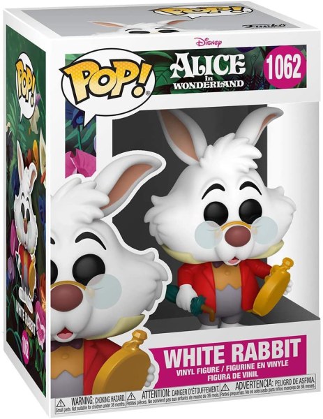 FUNKO POP! 1062 - DISNEY ALICE IN WONDERLAND - HET WHITE RABBIT