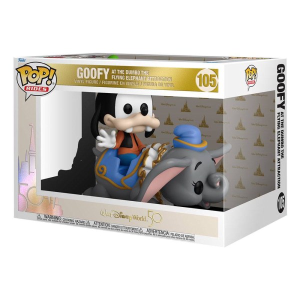 FUNKO POP! RIDES 105 DISNEY WORLD 50E VERJAARDAG - DUMBO & GOOFY