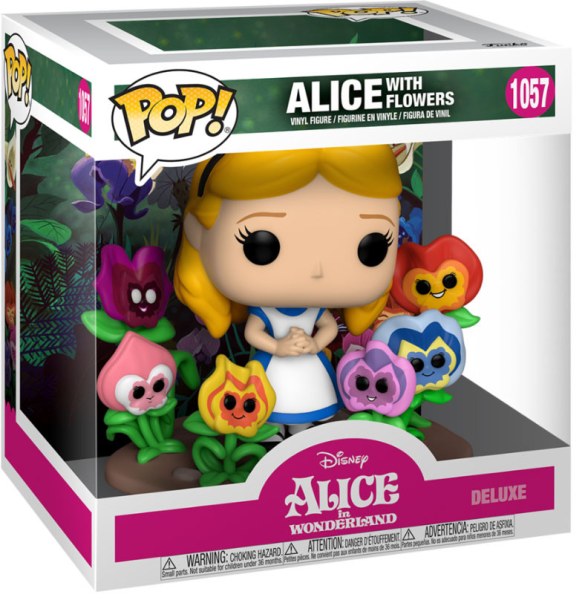 FUNKO POP! 1057 DELUXE DISNEY ALICE IN WONDERLAND - ALICE MET BLOEMEN