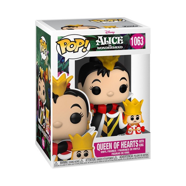 FUNKO POP! 1063 DISNEY ALICE IN WONDERLAND - HARTENKONINGIN EN HARTENKONING