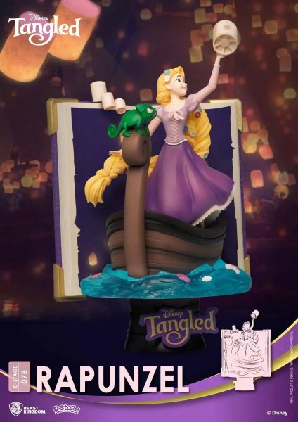 RAPUNZEL STORYBOOK - DISNEY D-STAGE