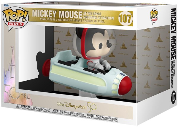 FUNKO POP! RIDES 107 DISNEY WORLD 50E VERJAARDAG - RUIMTEBERG MICKEY