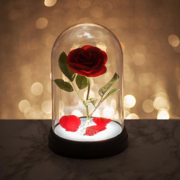BETOVERDE ROZE LAMP - DISNEY SCHOONHEID EN HET BEEST