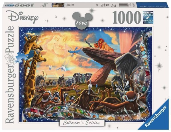 PUZZEL COLLECTOR'S EDITION THE LION KING (1000 STUKS) - DISNEY