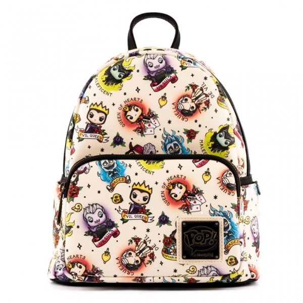 POP VILLAINS MINI RUGZAK - DISNEY LOUNGEFLY