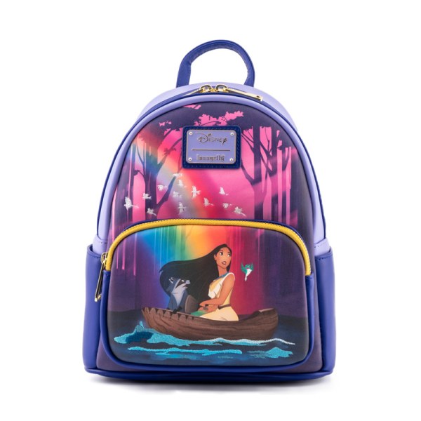 MINI RUGZAK POCAHONTAS NET ROND DE RIVIERBOCHT - DISNEY LOUNGEFLY