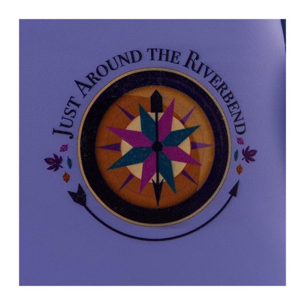 MINI RUGZAK POCAHONTAS NET ROND DE RIVIERBOCHT - DISNEY LOUNGEFLY