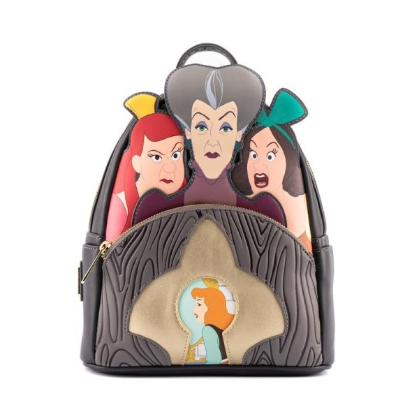 LADY TREMAINE EN HALFZUSSEN MINI RUGZAK - DISNEY LOUNGEFLY