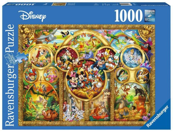 PUZZEL DE MOOISTE THEMA'S (1000 STUKS) - DISNEY