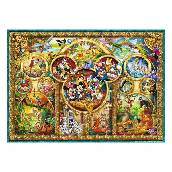 PUZZEL DE MOOISTE THEMA'S (1000 STUKS) - DISNEY