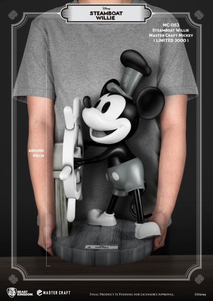 STOOMBOOT WILLIE MICKEY - DISNEY MASTERCRAFT