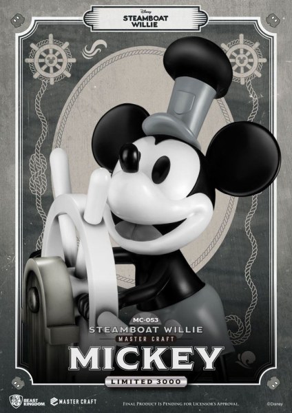 STOOMBOOT WILLIE MICKEY - DISNEY MASTERCRAFT