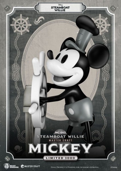 STOOMBOOT WILLIE MICKEY - DISNEY MASTERCRAFT