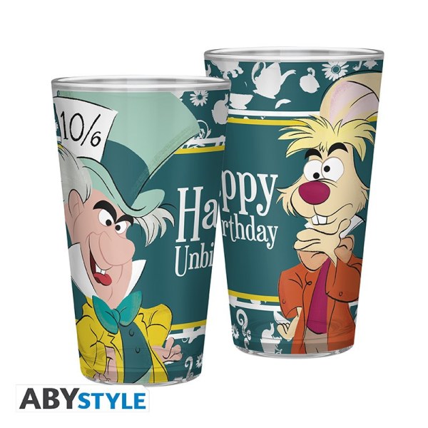 XXL ALICE GELUKKIGE NIET-VERJAARDAG GLAS - DISNEY