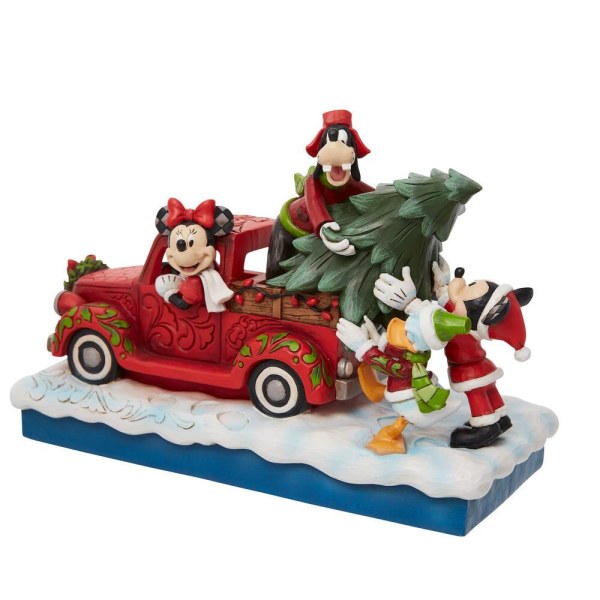 MICKEY EN VRIENDEN LADEN DE KERSTMIS IN EEN RODE VRACHTWAGEN - DISNEY TRADITIONS