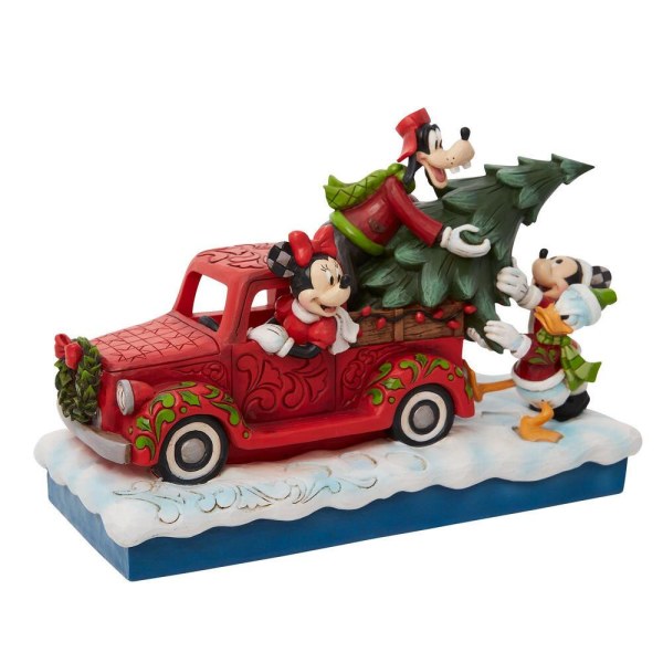 MICKEY EN VRIENDEN LADEN DE KERSTMIS IN EEN RODE VRACHTWAGEN - DISNEY TRADITIONS