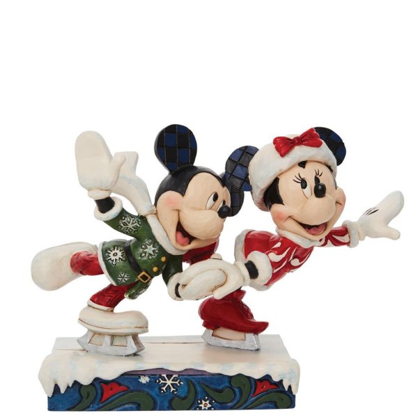 MICKEY & MINNIE SCHAATSEN - DISNEY TRADITIONS