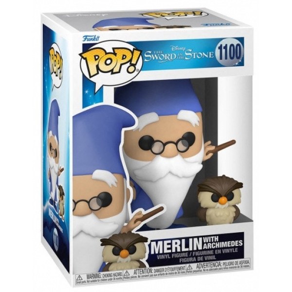 FUNKO POP! 1100 - DISNEY HET EXCALIBUR - MERLIN & ARCHIMEDES