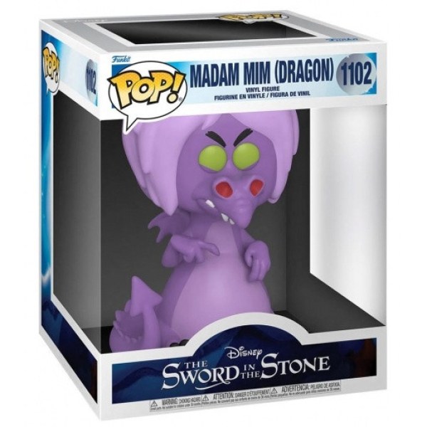 FUNKO POP! 1102 (SUPERSIZED) - DISNEY HET EXCALIBUR - MADAM MIM (DRAAK)