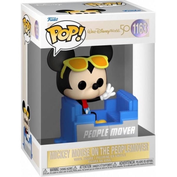 FUNKO POP! 1163 - 50E VERJAARDAG VAN DISNEY WORLD - MICKEY PEOPLE MOVER