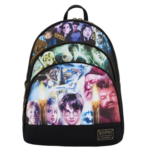 MINI TRILOGY DRIEZAK RUGZAK - HARRY POTTER LOUNGEFLY