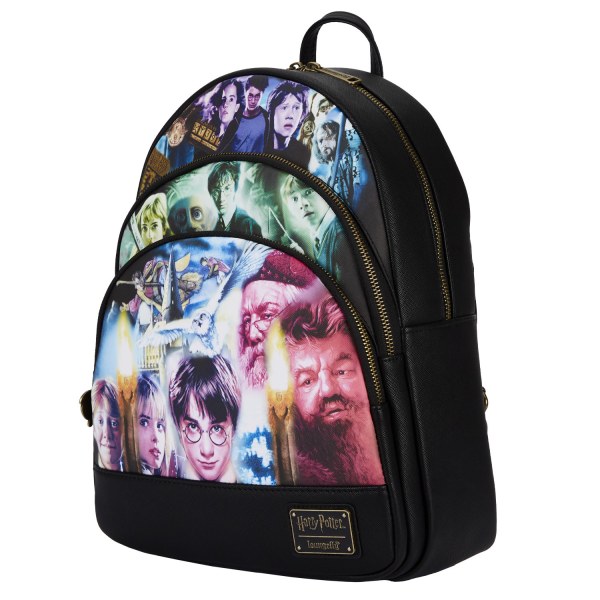 MINI TRILOGY DRIEZAK RUGZAK - HARRY POTTER LOUNGEFLY