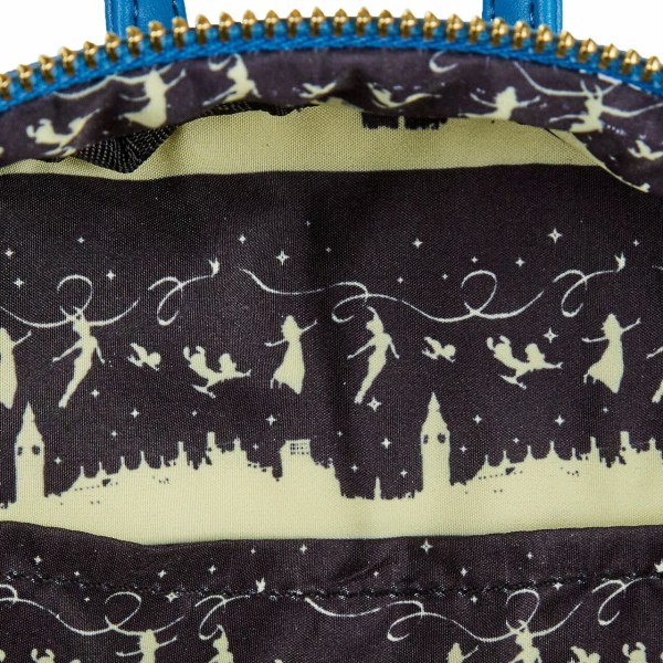 PETER PAN KLOK GLOW IN THE DARK MINI RUGZAK - DISNEY LOUNGEFLY