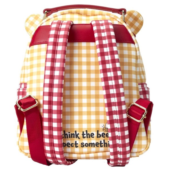 WINNIE DE POEH GINGHAM MINI RUGZAK - DISNEY LOUNGEFLY
