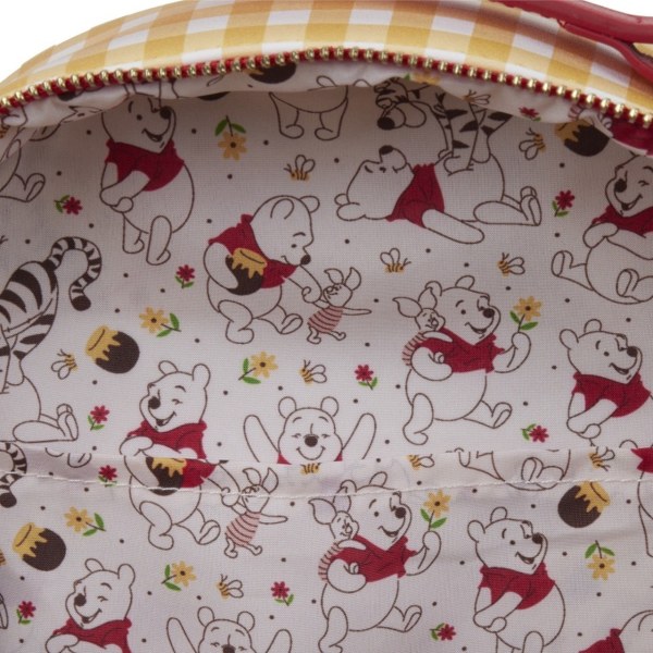 WINNIE DE POEH GINGHAM MINI RUGZAK - DISNEY LOUNGEFLY