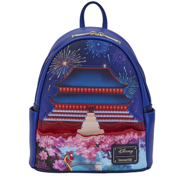 CASTLE SERIES MULAN MINI RUGZAK - DISNEY LOUNGEFLY