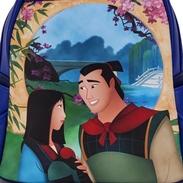 CASTLE SERIES MULAN MINI RUGZAK - DISNEY LOUNGEFLY