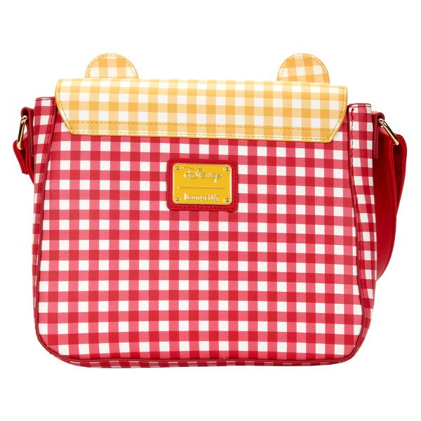 WINNIE DE POEH GINGHAM SCHOUDEDTAS - DISNEY LOUNGEFLY