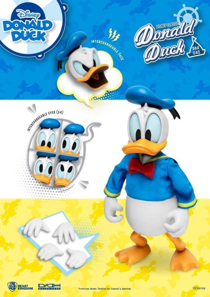 KLASSIEKE DONALD ARTICULEERDE - DISNEY DYNAMISCHE ACTIEHELDEN