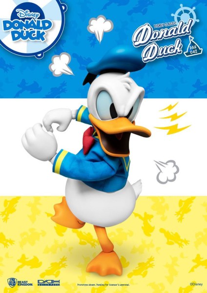 KLASSIEKE DONALD ARTICULEERDE - DISNEY DYNAMISCHE ACTIEHELDEN