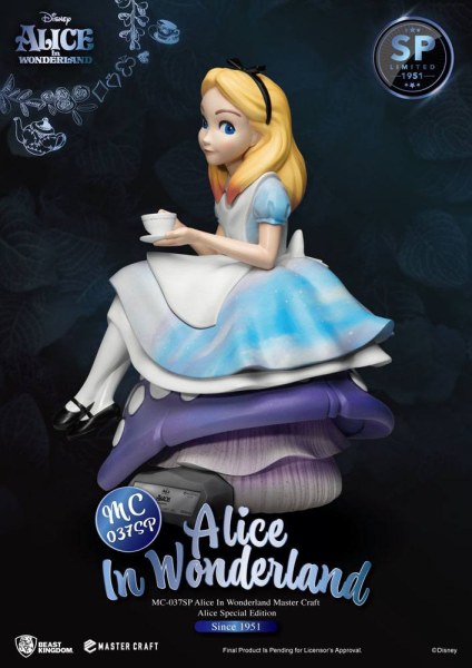 ALICE IN WONDERLAND SPECIALE EDITIE - DISNEY MASTERCRAFT