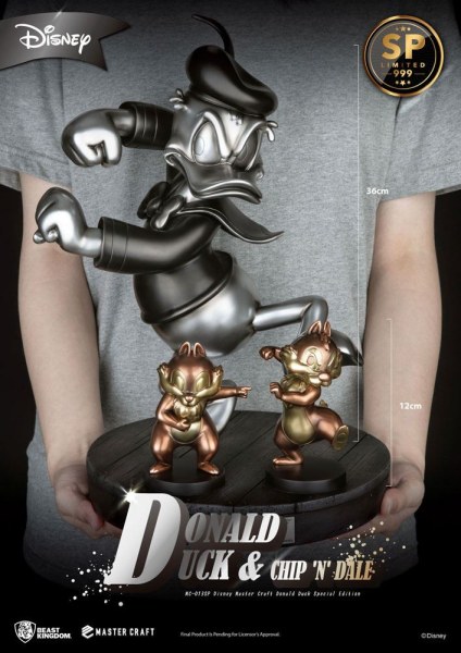 DONALD EEND EN CHIP & DALE SPECIALE EDITIE - DISNEY MASTERCRAFT
