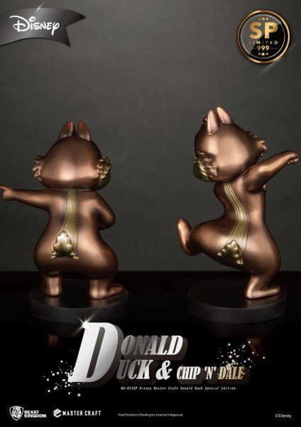 DONALD EEND EN CHIP & DALE SPECIALE EDITIE - DISNEY MASTERCRAFT