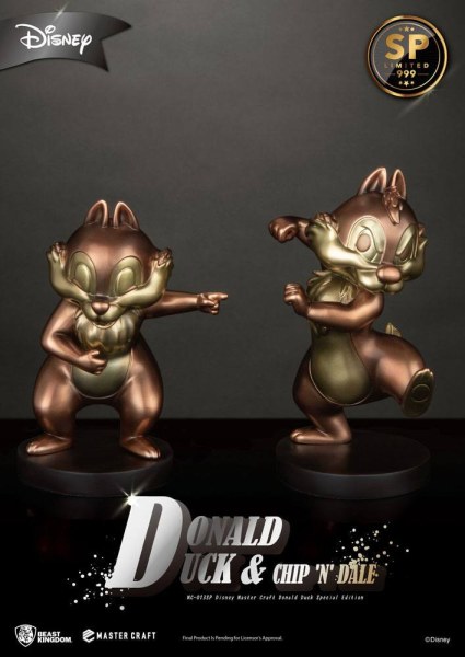 DONALD EEND EN CHIP & DALE SPECIALE EDITIE - DISNEY MASTERCRAFT