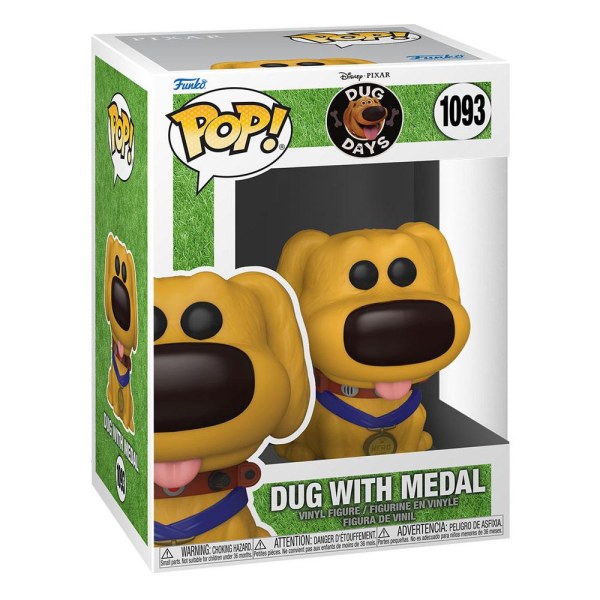 FUNKO POP! 1093 - UP - DOUG MET EEN MEDAILLE
