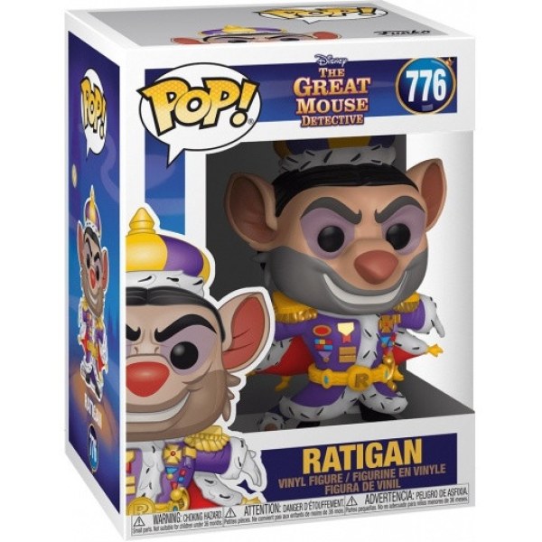 FUNKO POP! 776 - BASIL PRIVÉ-DETECTIEF - RATIGAN