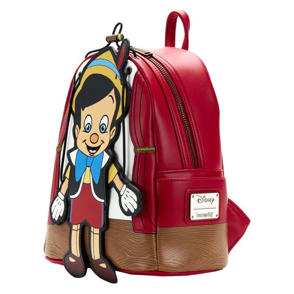 PINOKKIO MARIONET MINI RUGZAK - DISNEY LOUNGEFLY
