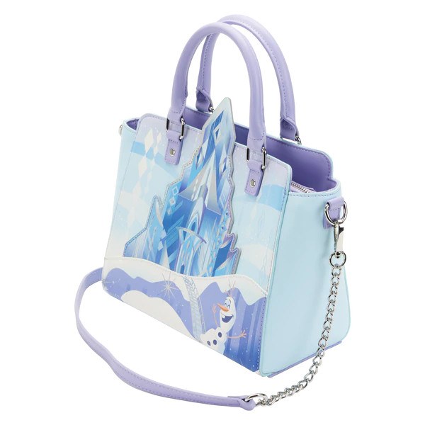 FROZEN PRINSES KASTEEL SCHOUDEDTASSEN - DISNEY LOUNGEFLY
