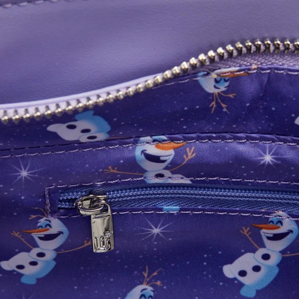 FROZEN PRINSES KASTEEL SCHOUDEDTASSEN - DISNEY LOUNGEFLY