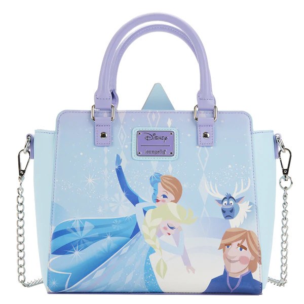 FROZEN PRINSES KASTEEL SCHOUDEDTASSEN - DISNEY LOUNGEFLY
