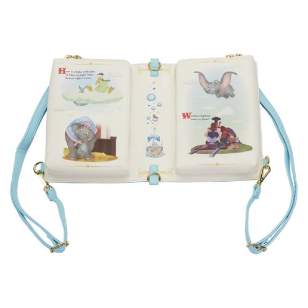 DUMBO BOOK SERIES CONVERTEERBARE SCHOUDEDTASSEN - DISNEY LOUNGEFLY