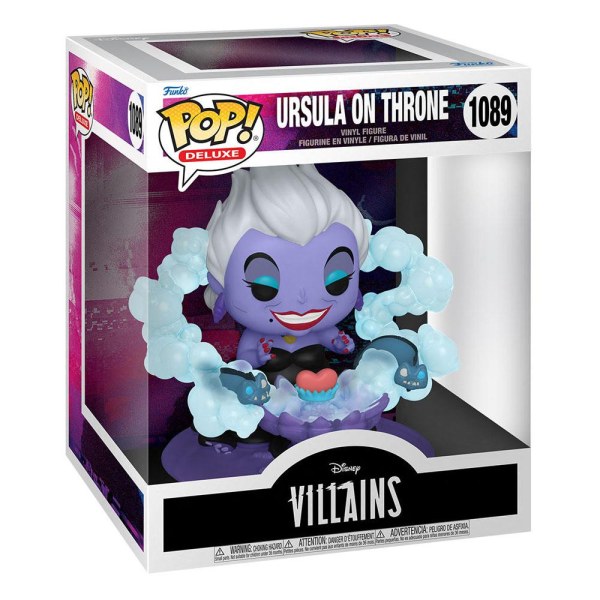 FUNKO POP! DELUXE 1089 - DISNEY DE KLEINE MEERMIN - URSULA OP HAAR TROON