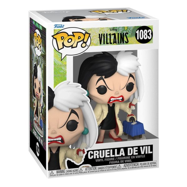 FUNKO POP! 1083 - DISNEY 101 DALMATIËRS - CRUELLA