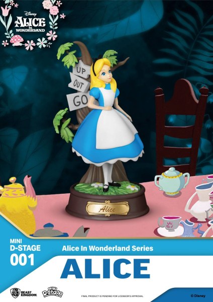 ALICE IN WONDERLAND - MINI DISNEY D-STAGE