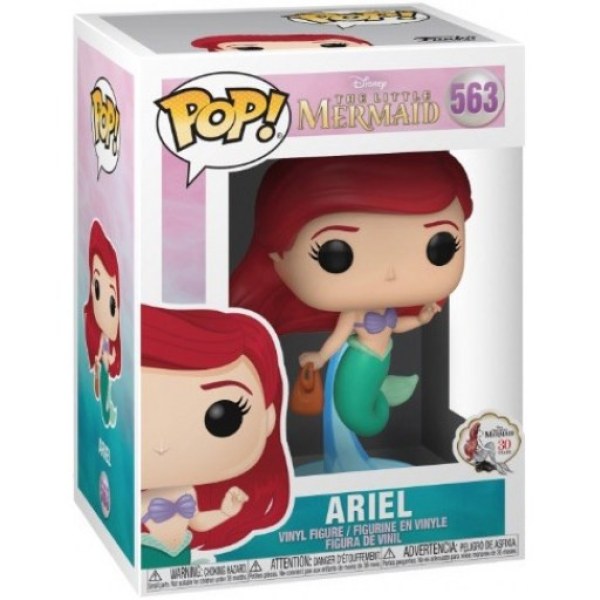 FUNKO POP! 563 - DISNEY DE KLEINE ZEEMEERMIN - ARIEL MET HAAR TAS