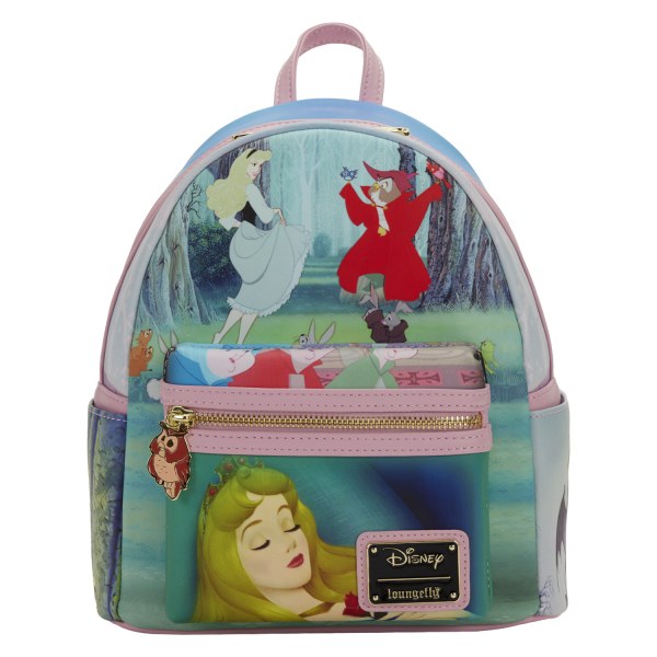 DOORSLAAPSCHOONHEIDSCÈNE MINI RUGZAK - DISNEY LOUNGEFLY